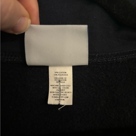 Champion Men’s 1/4 Zip Yale Embroidered Navy Pullover Sz XL Eco Authentic - Picture 6 of 7